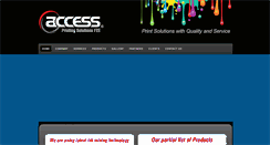 Desktop Screenshot of accessprintingsolutions.net